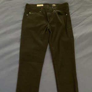 Ag Adriano Goldschmied Black Pants "The Stilt Crop" size 26